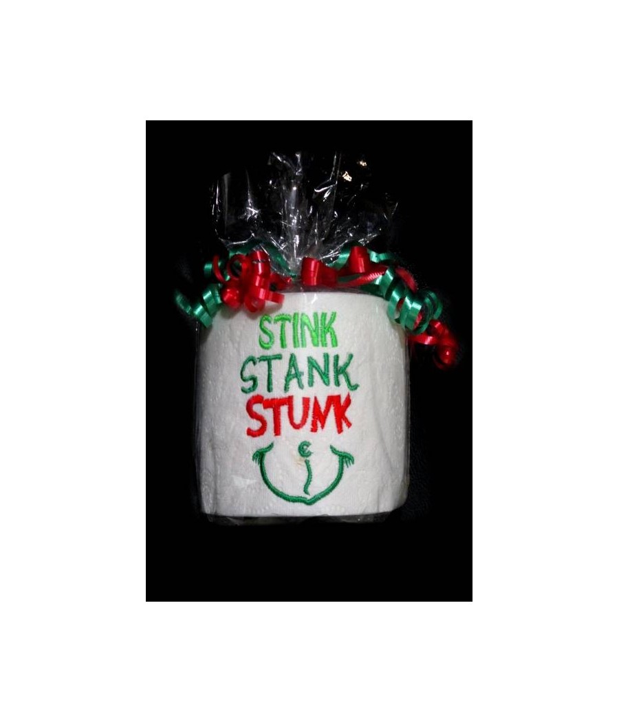 Stink Stank Stunk Toliet Paper Design