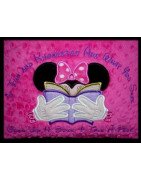 Pillow Palz Ms Mouse Reading