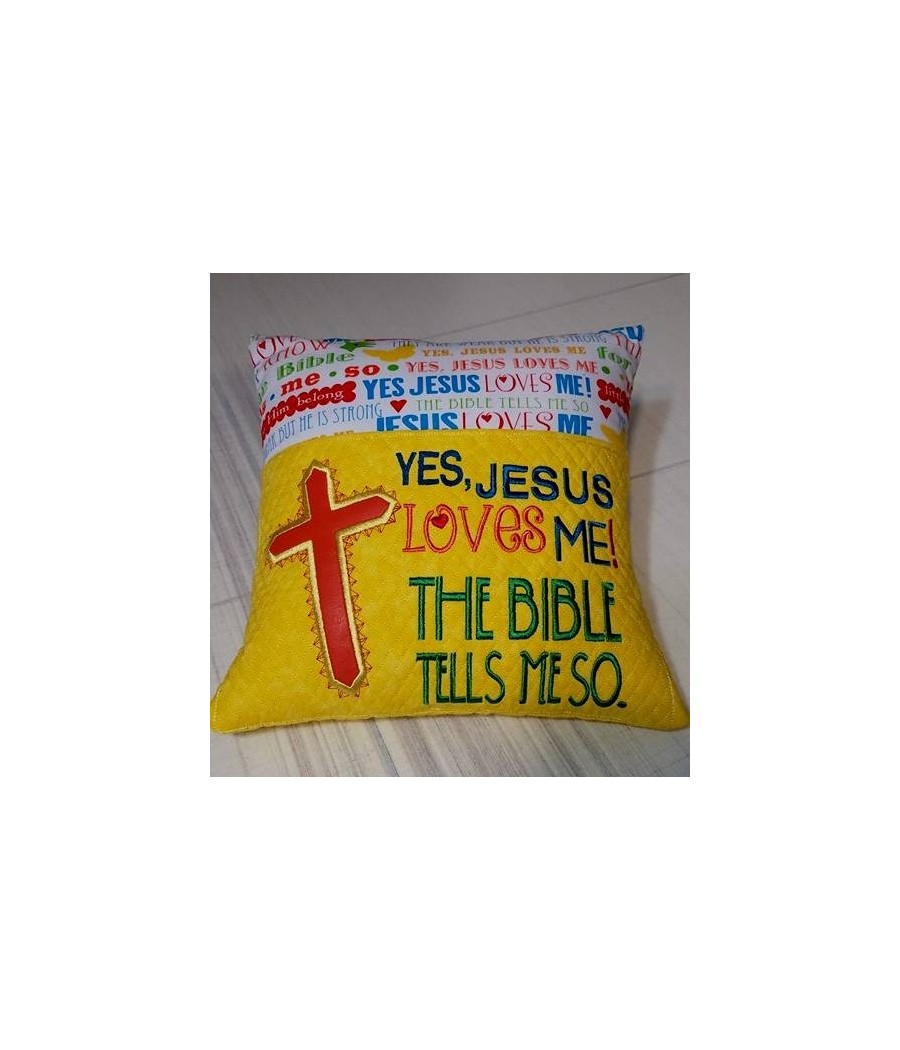 Pillow Palz Jesus Loves Me