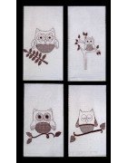 Owl Kitchen Towel Designs