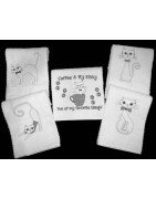 Kitty Designs for Towels