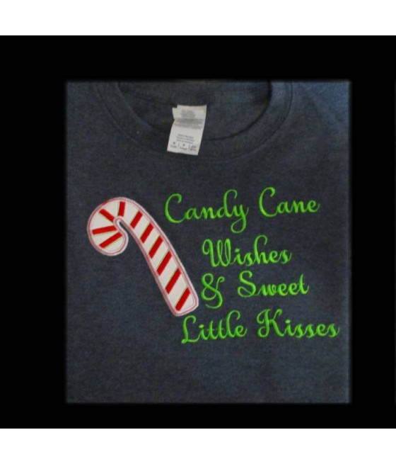 Candy Cane Wishes and Kisses