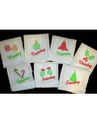 Simple Christmas Days of the Week