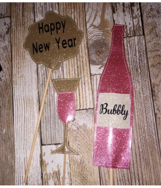 New Years Photo Props