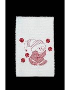 Snowflakes Towel Design