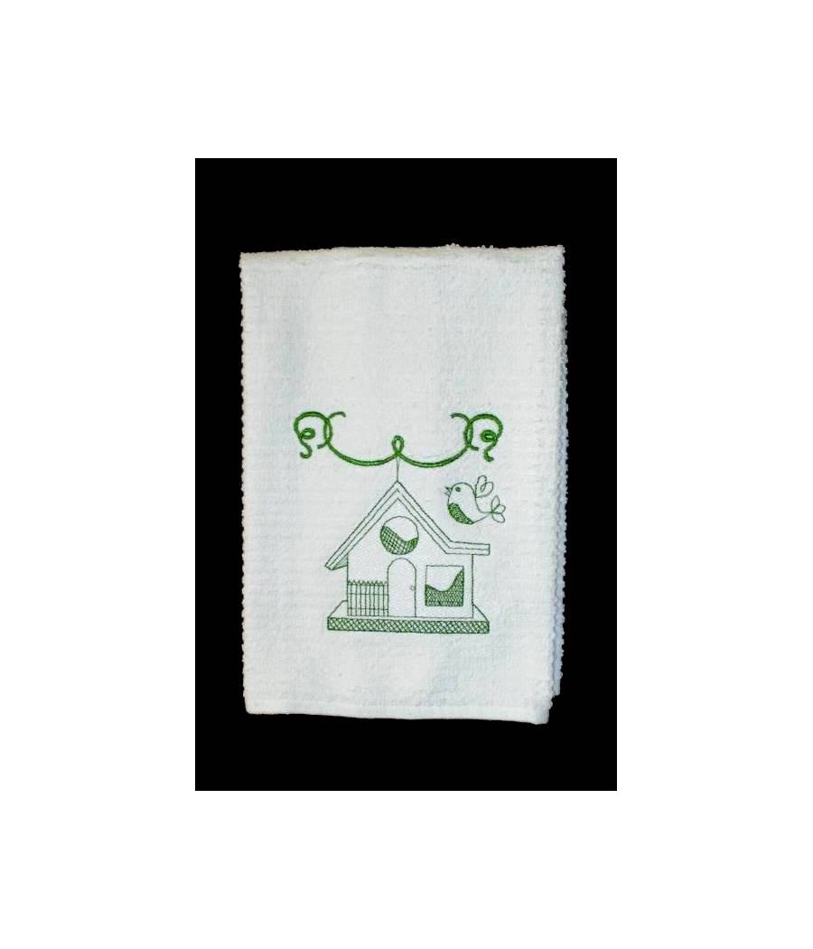 Birdhouse Towel Design