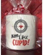 Aim Like Cupid Toilet Paper Design