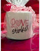 Love Stinks Toilet Paper Design