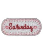 In Hoop Days of the Week Hair Clip