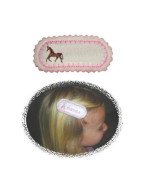 In Hoop Horse Hair Clip