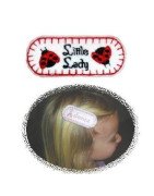 In Hoop little Lady Hair Clip