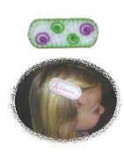 In Hoop Swirls Hair Clip