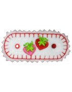 In Hoop Summer Berries Hair Clip