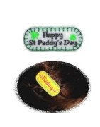 In Hoop St Paddy Day Hair Clip