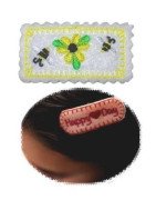 In Hoop Bee Hair Clip