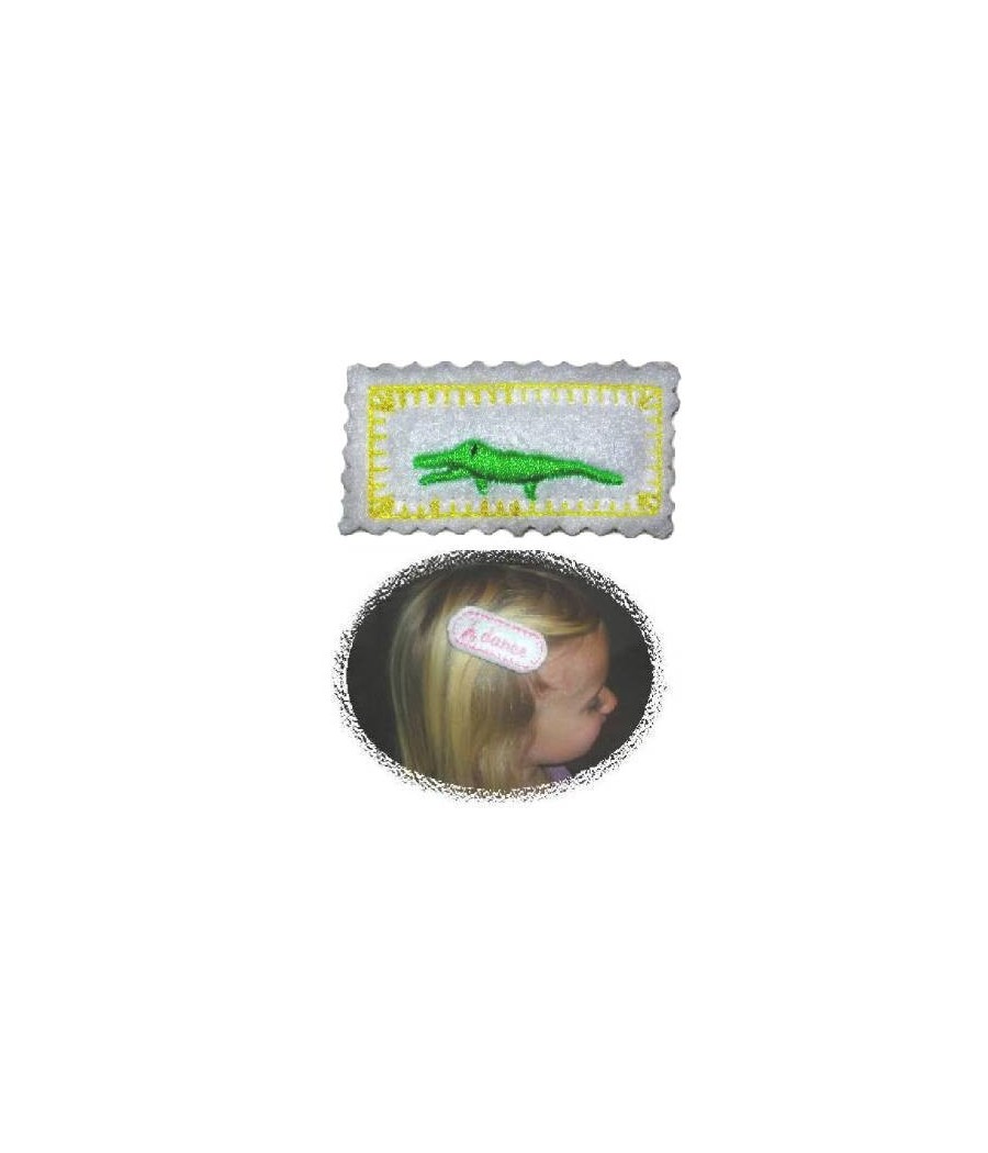 In Hoop Alligator Hair Clip