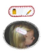 In Hoop School Hair Clip
