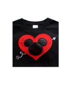Valentine Mouse Applique