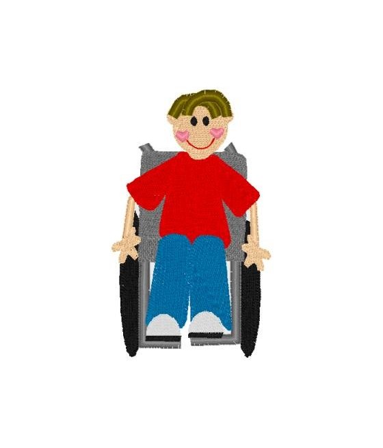 Wheel Chair Boy