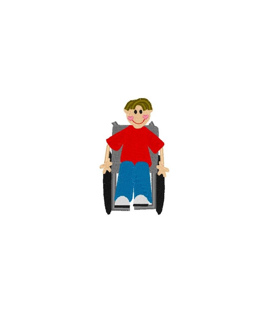 Wheel Chair Boy