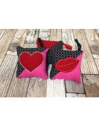 In Hoop Valentine Sachets