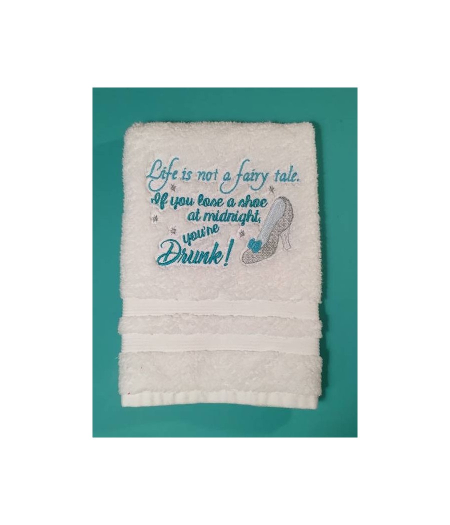 Fairy Tale Drunk Towel Design