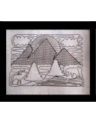Full Hoop Mountains with and without Border