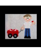 NNKids Boy Wagon of Hearts