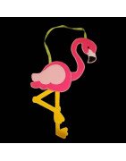 In Hoop Flamingo Door Hanger