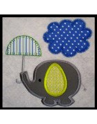 Blanket Stitch Elephant
