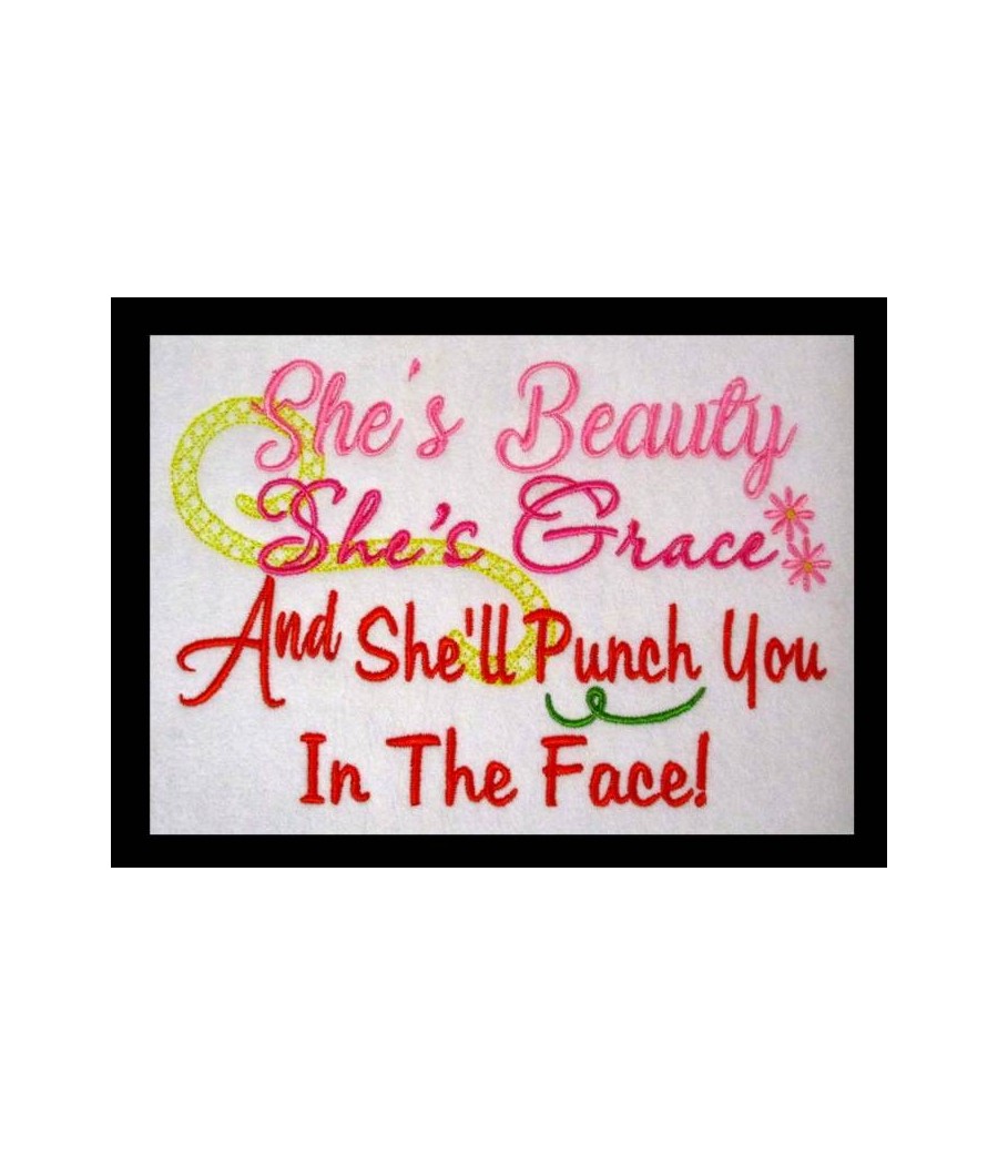 Beauty and Grace Saying