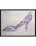 Mandala High Heel Shoe