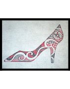 Mandala High Heel Shoe