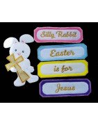 In Hoop Silly Rabbit Yard Sign