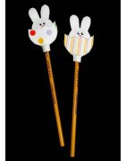 In Hoop Hatching Bunny Pencil Topper
