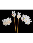 In Hoop Hatching Bunny Pencil Topper