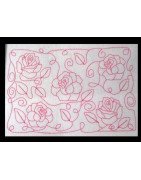 Full Hoop Roses Stipple