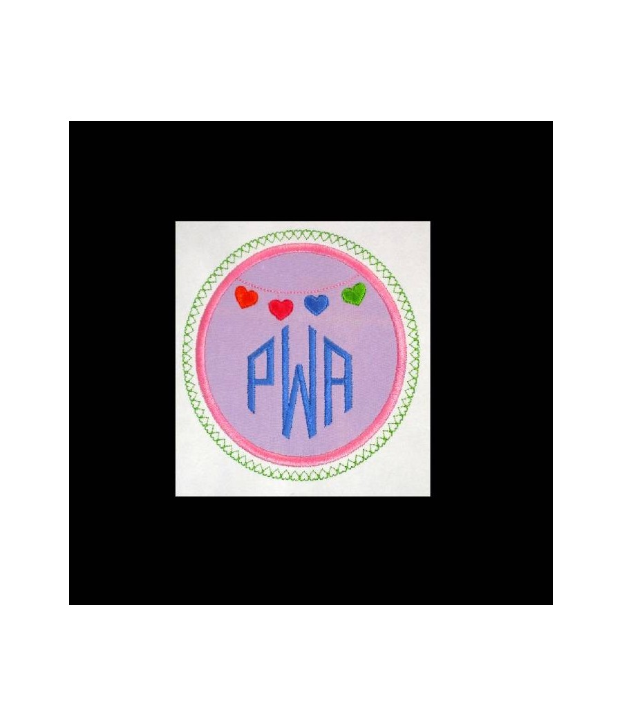 Colorful Heart Frame