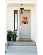 In Hoop Welcome Summer Door Hanger