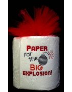 Big Explosion Toilet Paper Design
