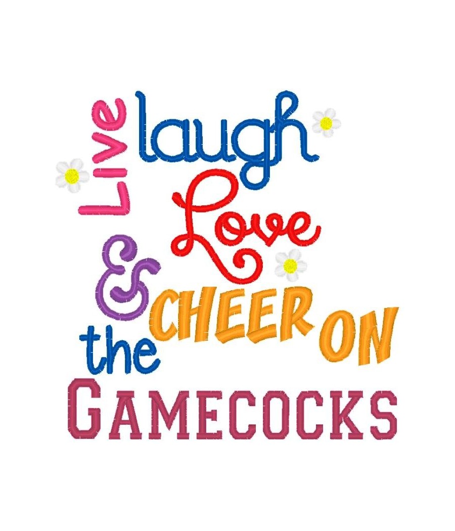 Live Laugh Love Gamecocks