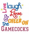 Live Laugh Love Gamecocks