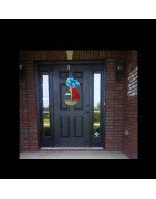 In Hoop Sailboat Door Hanger