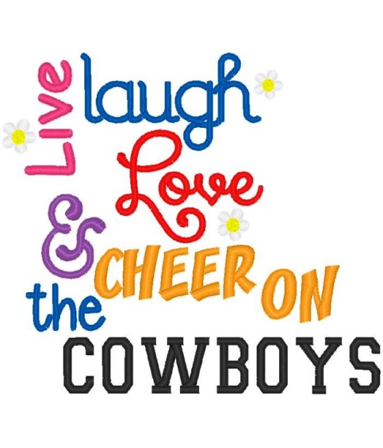 Live Laugh Love Cowboys