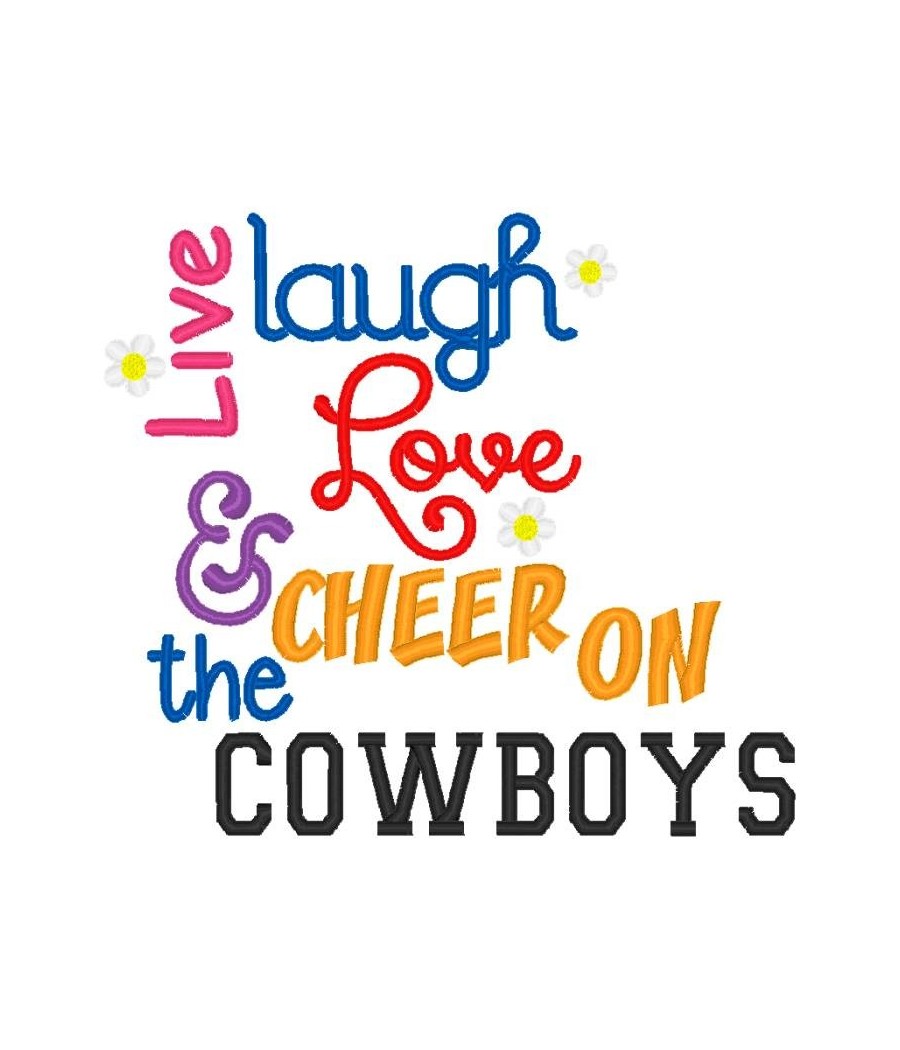 Live Laugh Love Cowboys