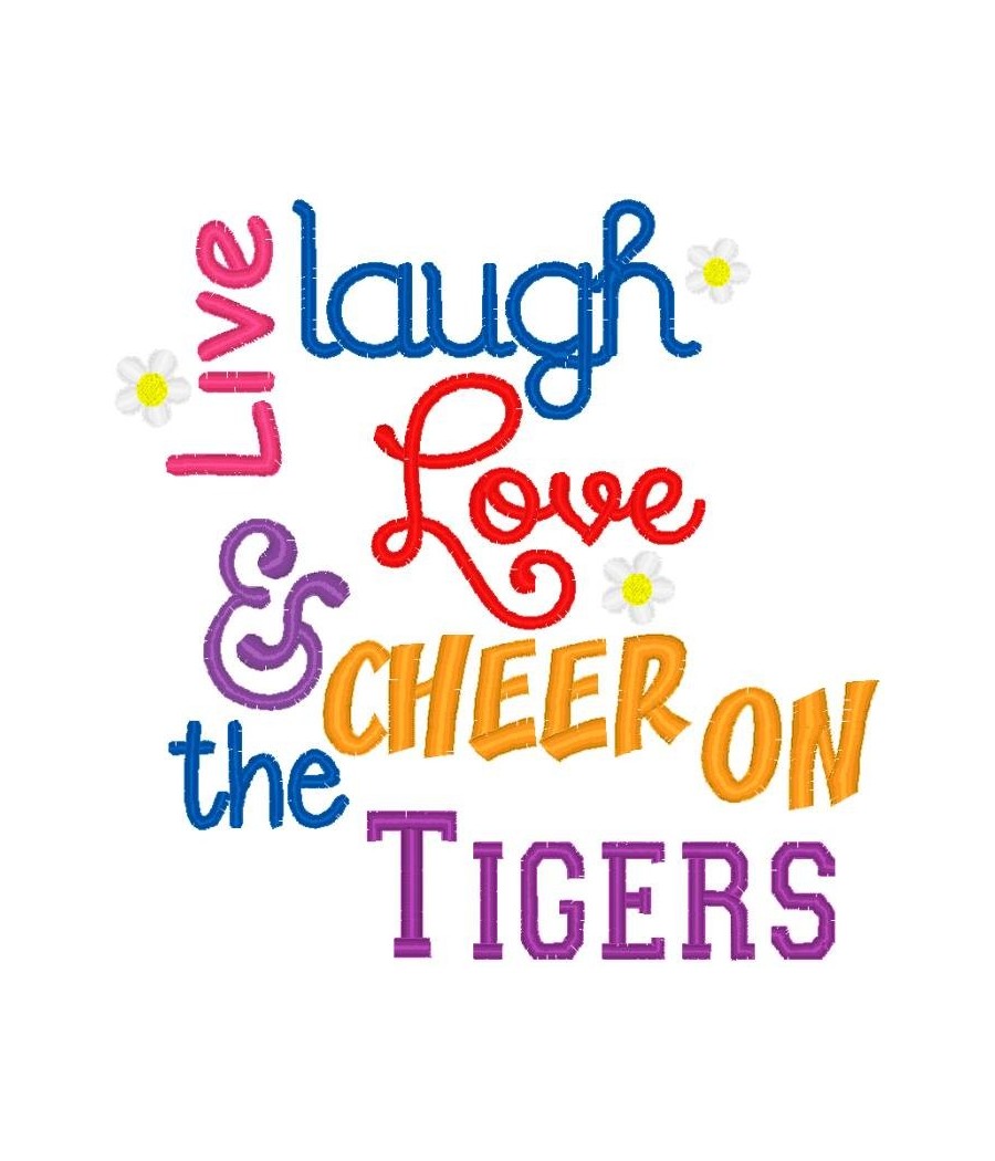 Live Laugh Love Tigers