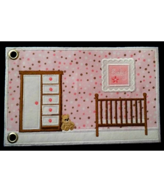 ITH  Flat Doll House - Add on Pages - Baby Room