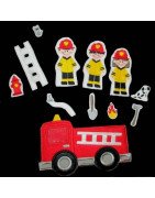 In Hoop Firefighter Play Set