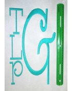 Satin Stitch Marshall Font