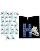 Ice Skate Font